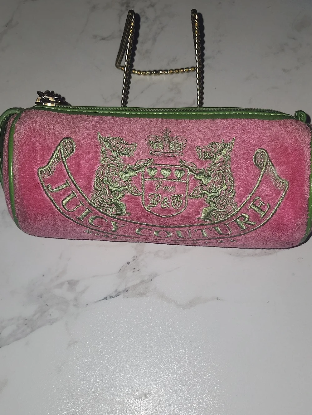 Juicy Couture Watermelon Barrel Make-Up Bag